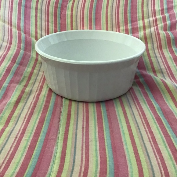Corning Ware French White Round Baking Casserole Dish Ramekin Bowl F-16-B - Picture 3 of 10